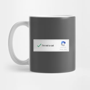 I'm Not A Cat - Captcha Mug